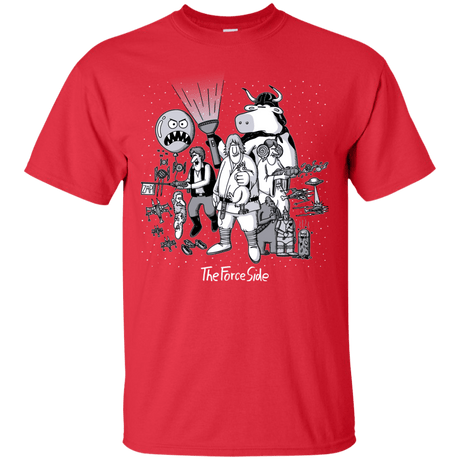 T-Shirts Red / Small The Force Side T-Shirt