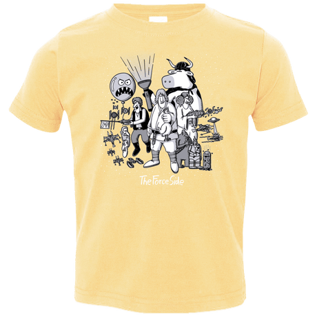 T-Shirts Butter / 2T The Force Side Toddler Premium T-Shirt