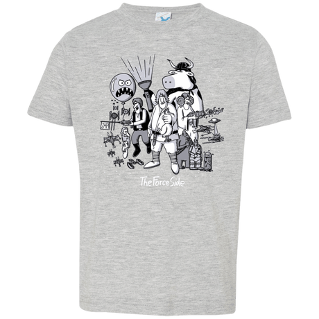 T-Shirts Heather / 2T The Force Side Toddler Premium T-Shirt