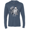 T-Shirts Indigo / X-Small The Force Side Triblend Long Sleeve Hoodie Tee