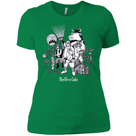 T-Shirts Kelly Green / X-Small The Force Side Women's Premium T-Shirt
