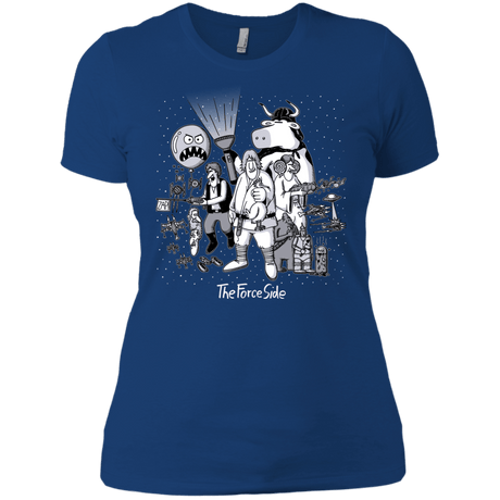 T-Shirts Royal / X-Small The Force Side Women's Premium T-Shirt