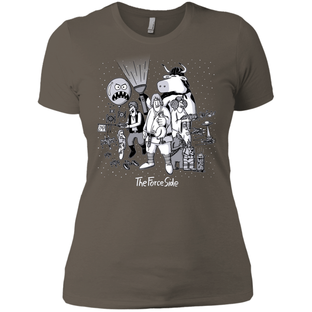 T-Shirts Warm Grey / X-Small The Force Side Women's Premium T-Shirt