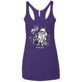 T-Shirts Purple / X-Small The Force Side Women's Triblend Racerback Tank