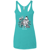 T-Shirts Tahiti Blue / X-Small The Force Side Women's Triblend Racerback Tank