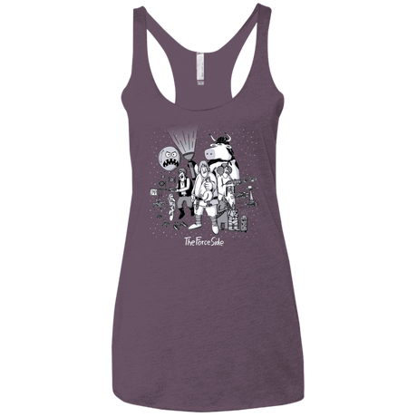 T-Shirts Vintage Purple / X-Small The Force Side Women's Triblend Racerback Tank