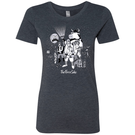 T-Shirts Vintage Navy / Small The Force Side Women's Triblend T-Shirt