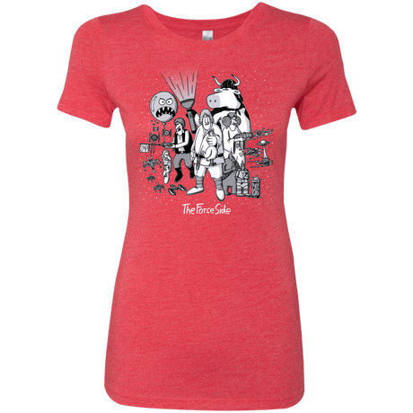 T-Shirts Vintage Red / Small The Force Side Women's Triblend T-Shirt