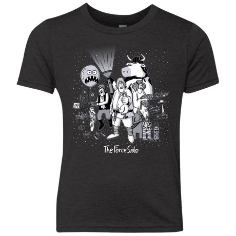 T-Shirts Vintage Black / YXS The Force Side Youth Triblend T-Shirt