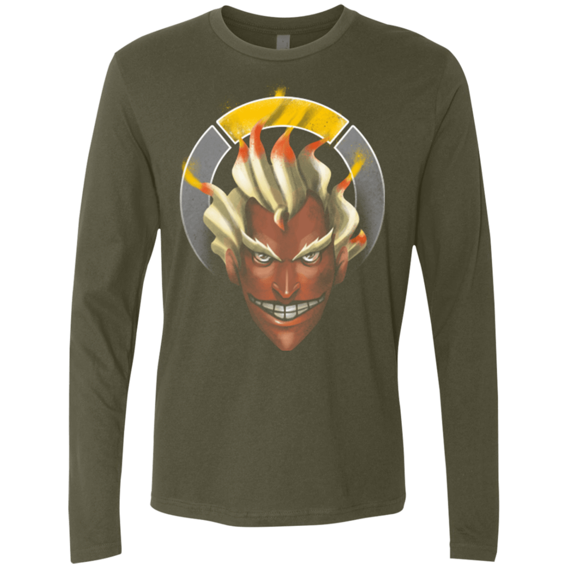 T-Shirts Military Green / Small The Freak Men's Premium Long Sleeve