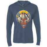 T-Shirts Indigo / X-Small The Freak Triblend Long Sleeve Hoodie Tee