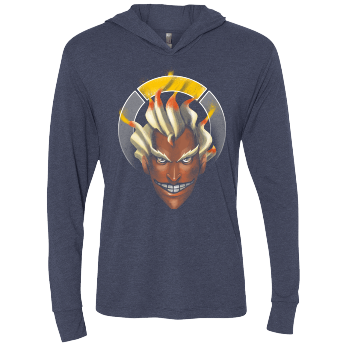 T-Shirts Vintage Navy / X-Small The Freak Triblend Long Sleeve Hoodie Tee