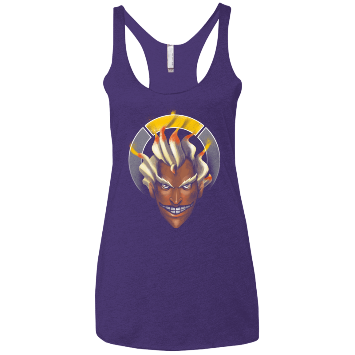 T-Shirts Purple Rush / X-Small The Freak Women's Triblend Racerback Tank