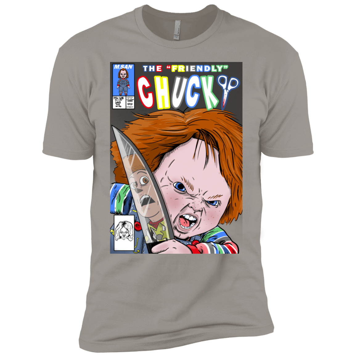 T-Shirts Light Grey / YXS The Friendly Chucky Boys Premium T-Shirt