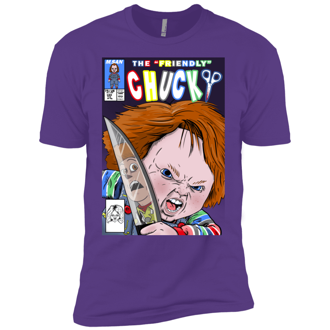 T-Shirts Purple Rush / YXS The Friendly Chucky Boys Premium T-Shirt