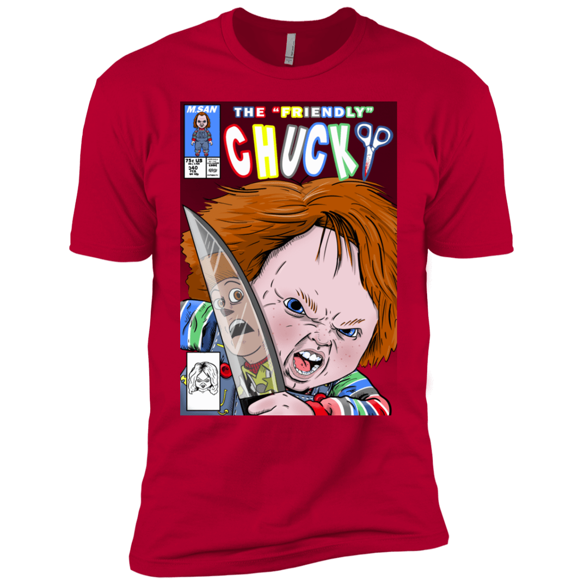T-Shirts Red / YXS The Friendly Chucky Boys Premium T-Shirt