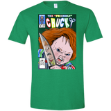 T-Shirts Heather Irish Green / S The Friendly Chucky Men's Semi-Fitted Softstyle