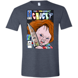 T-Shirts Heather Navy / S The Friendly Chucky Men's Semi-Fitted Softstyle