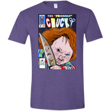 T-Shirts Heather Purple / S The Friendly Chucky Men's Semi-Fitted Softstyle
