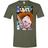 T-Shirts Military Green / S The Friendly Chucky Men's Semi-Fitted Softstyle