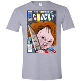 T-Shirts Sport Grey / X-Small The Friendly Chucky Men's Semi-Fitted Softstyle