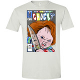 T-Shirts White / X-Small The Friendly Chucky Men's Semi-Fitted Softstyle