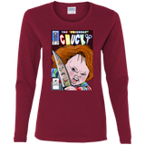 T-Shirts Cardinal / S The Friendly Chucky Women's Long Sleeve T-Shirt