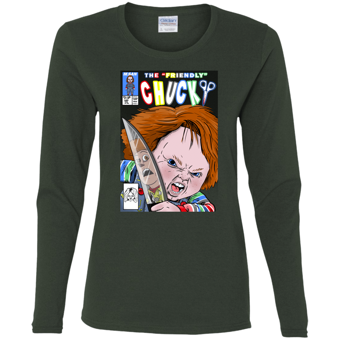 T-Shirts Forest / S The Friendly Chucky Women's Long Sleeve T-Shirt