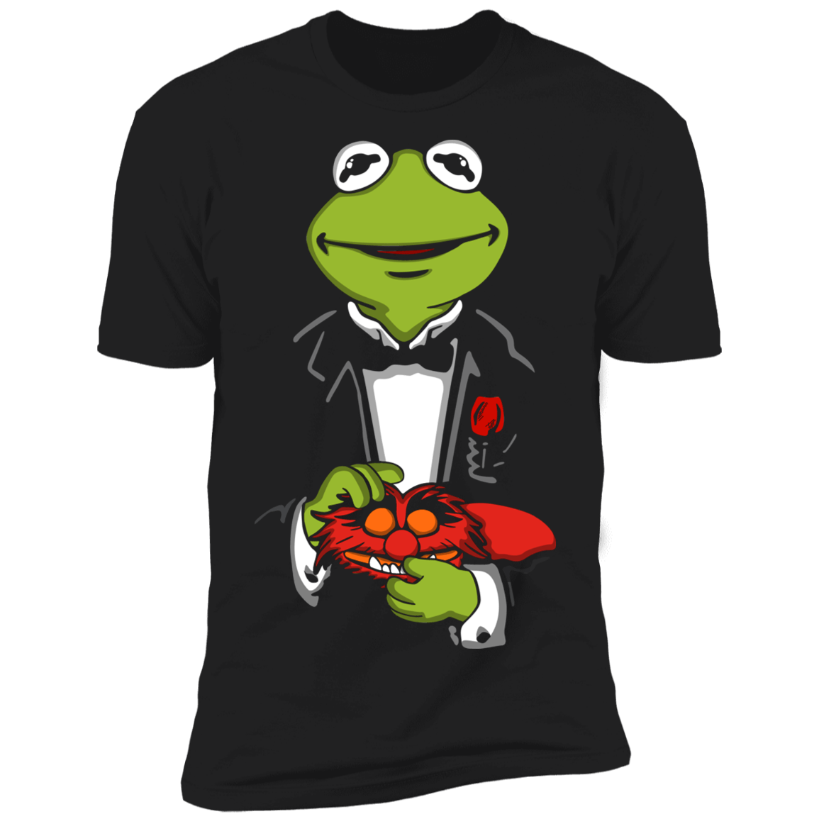 T-Shirts Black / X-Small The Frogfather Men's Premium T-Shirt
