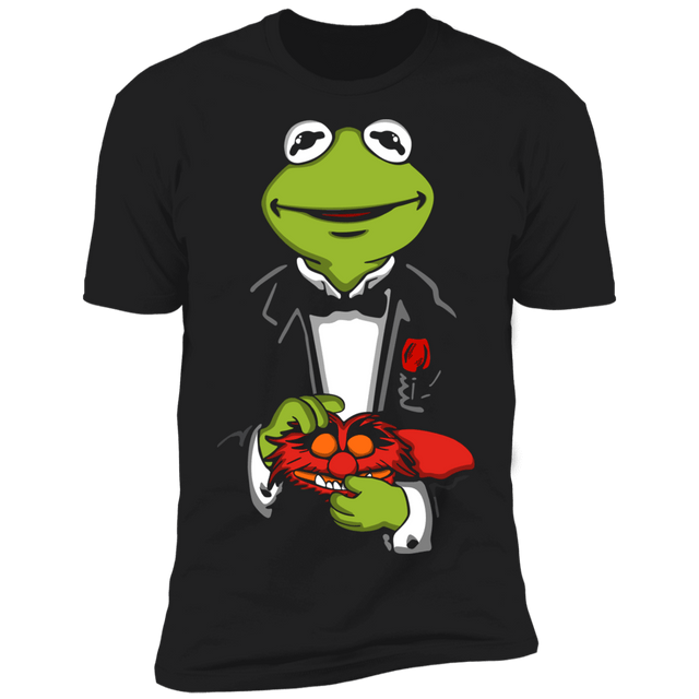 T-Shirts Black / X-Small The Frogfather Men's Premium T-Shirt