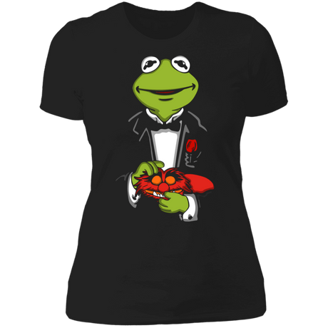 T-Shirts Black / X-Small The Frogfather Women's Premium T-Shirt