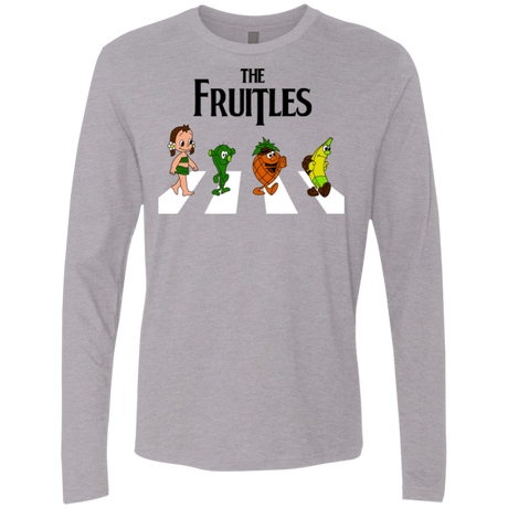 T-Shirts Heather Grey / Small The Fruitles Men's Premium Long Sleeve