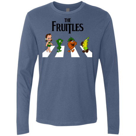 T-Shirts Indigo / Small The Fruitles Men's Premium Long Sleeve