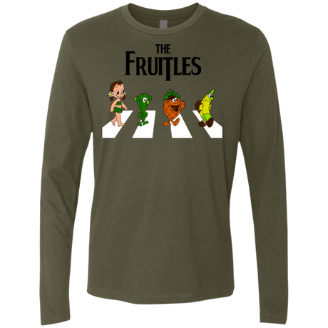T-Shirts Military Green / Small The Fruitles Men's Premium Long Sleeve