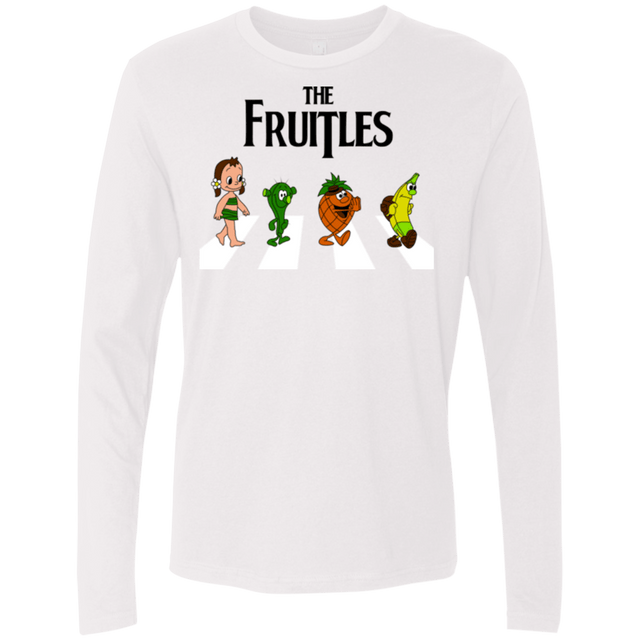 T-Shirts White / Small The Fruitles Men's Premium Long Sleeve