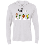 T-Shirts Heather White / X-Small The Fruitles Triblend Long Sleeve Hoodie Tee