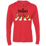 T-Shirts Vintage Red / X-Small The Fruitles Triblend Long Sleeve Hoodie Tee