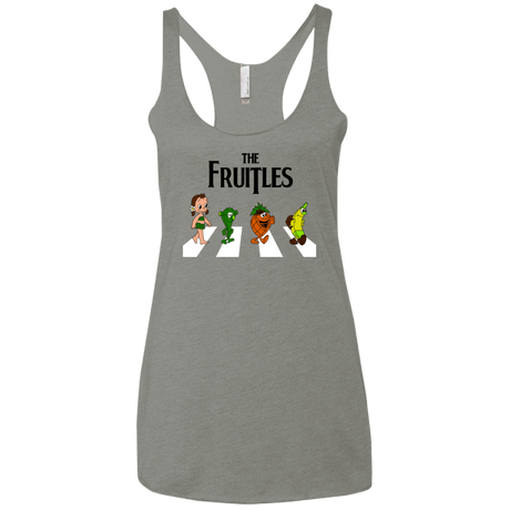 T-Shirts Venetian Grey / X-Small The Fruitles Women's Triblend Racerback Tank