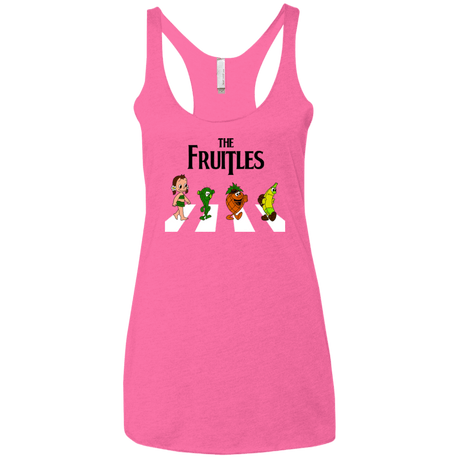 T-Shirts Vintage Pink / X-Small The Fruitles Women's Triblend Racerback Tank