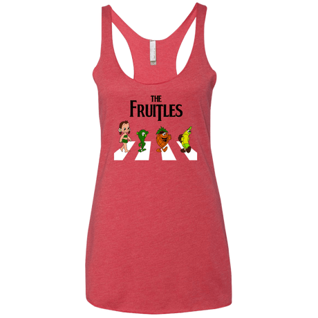 T-Shirts Vintage Red / X-Small The Fruitles Women's Triblend Racerback Tank