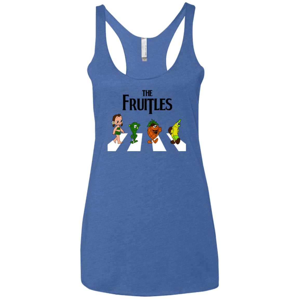 T-Shirts Vintage Royal / X-Small The Fruitles Women's Triblend Racerback Tank