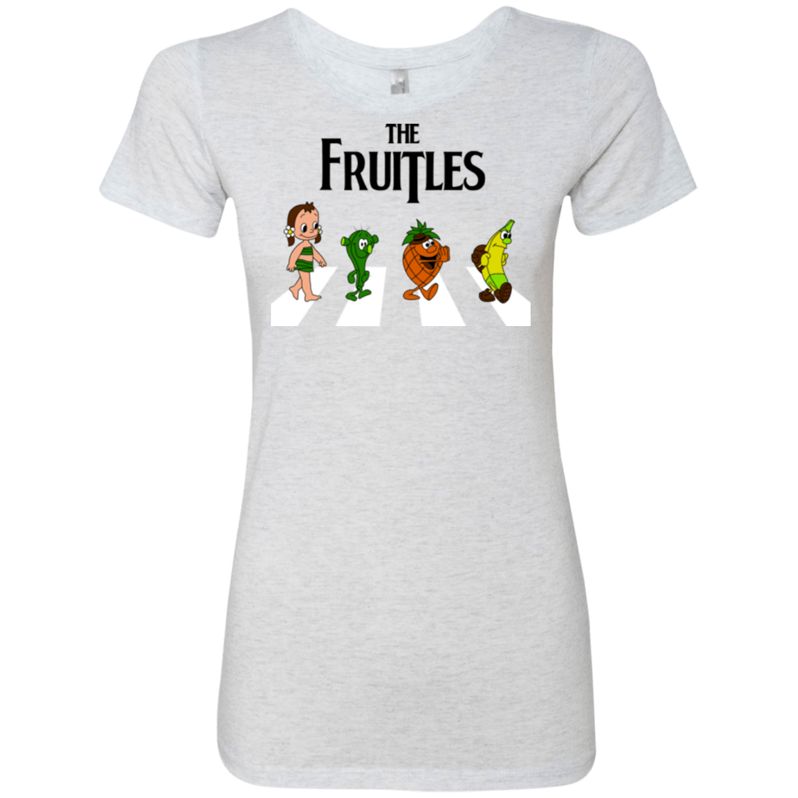 T-Shirts Heather White / Small The Fruitles Women's Triblend T-Shirt