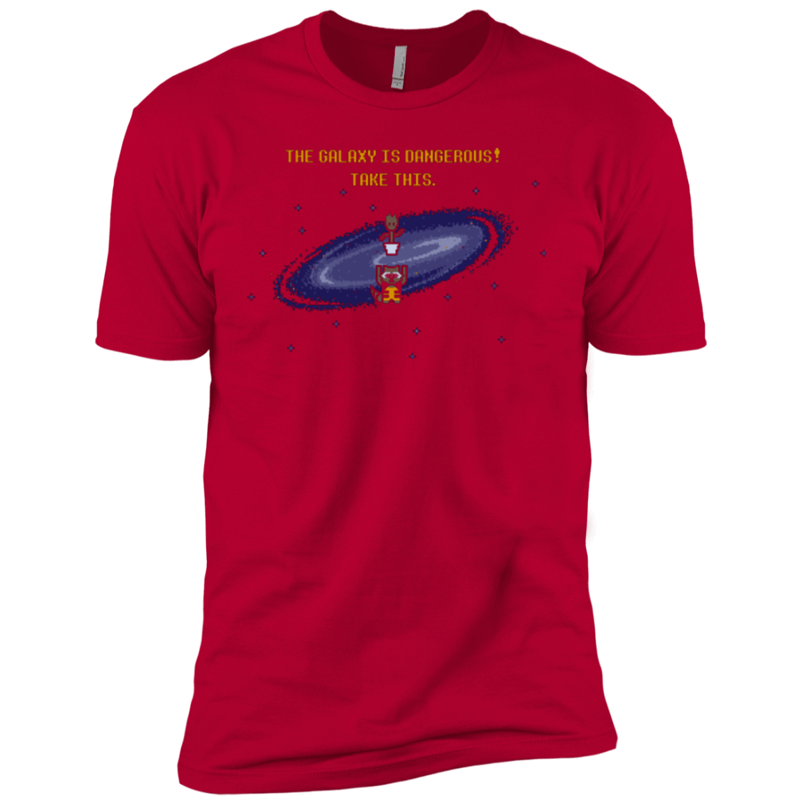 T-Shirts Red / YXS The Galaxy is Dangerous Boys Premium T-Shirt