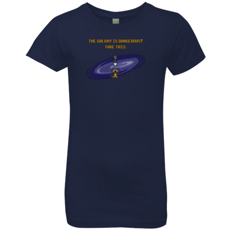 T-Shirts Midnight Navy / YXS The Galaxy is Dangerous Girls Premium T-Shirt