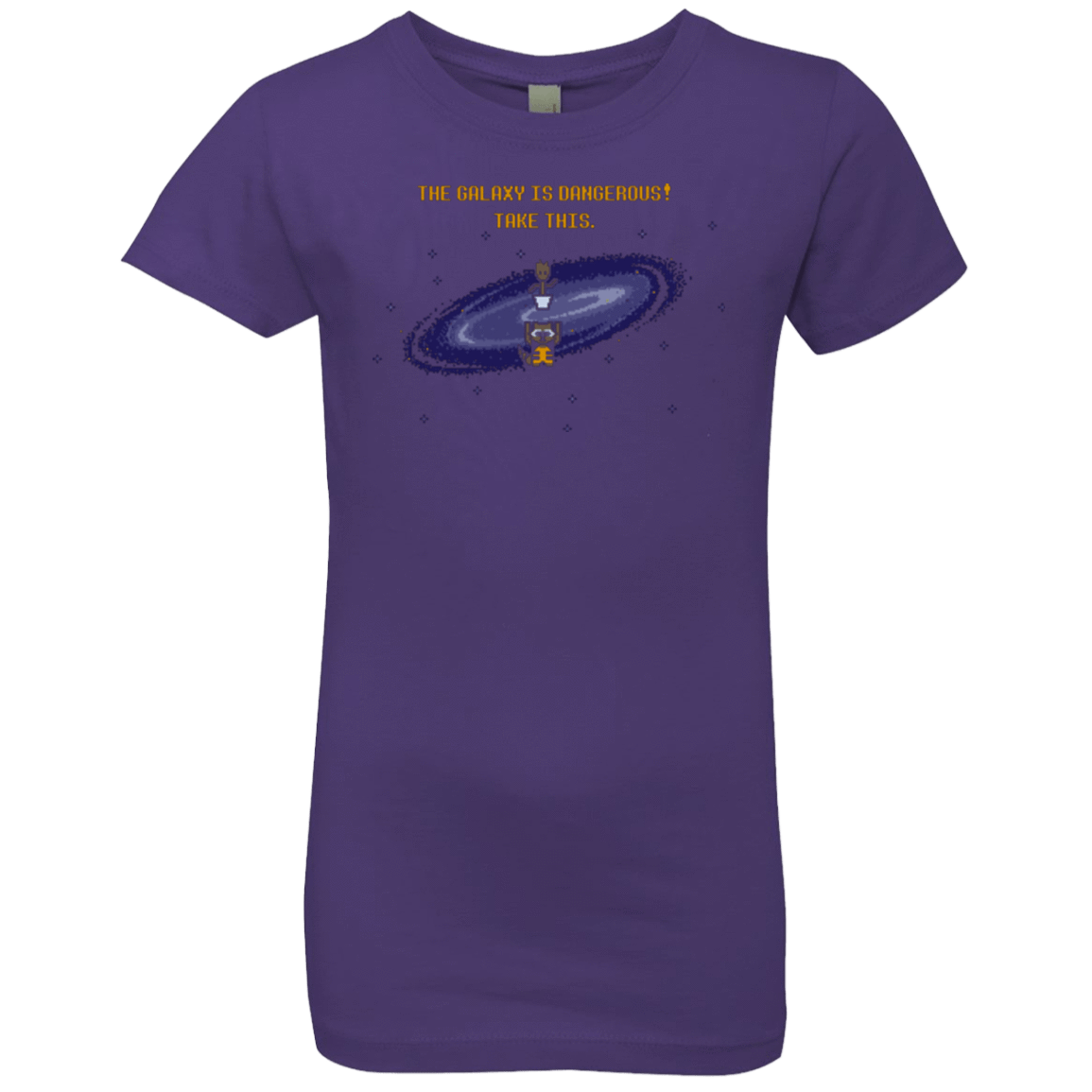T-Shirts Purple Rush / YXS The Galaxy is Dangerous Girls Premium T-Shirt