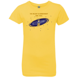 T-Shirts Vibrant Yellow / YXS The Galaxy is Dangerous Girls Premium T-Shirt
