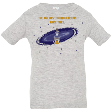 T-Shirts Heather / 6 Months The Galaxy is Dangerous Infant PremiumT-Shirt