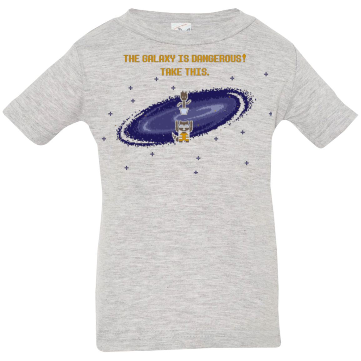 T-Shirts Heather / 6 Months The Galaxy is Dangerous Infant PremiumT-Shirt