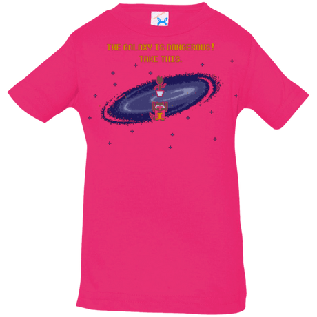 T-Shirts Hot Pink / 6 Months The Galaxy is Dangerous Infant PremiumT-Shirt
