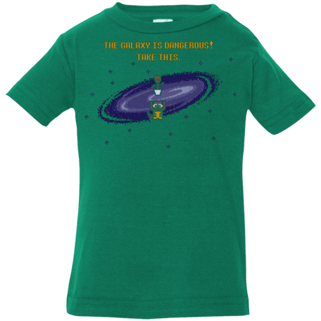 T-Shirts Kelly / 6 Months The Galaxy is Dangerous Infant PremiumT-Shirt